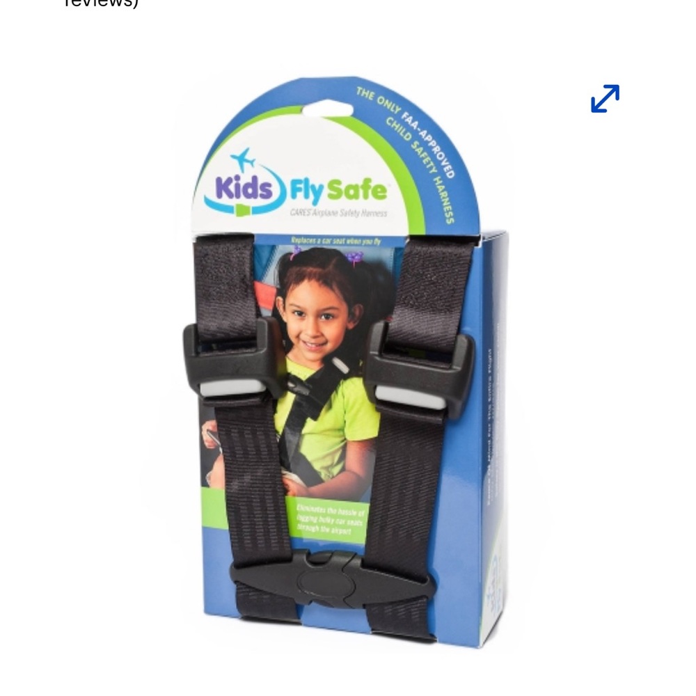 Brand new not open fly safe seatbelt for kids for flying on plane